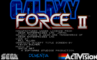 Galaxy Force screenshot 3 for Atari ST
